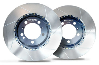 Girodisc A2-155 racing brake rotors for the Porsche Cayman GT4 are a must for track days, HPDE, time trials.